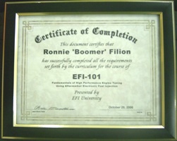 EFI-101 certificat